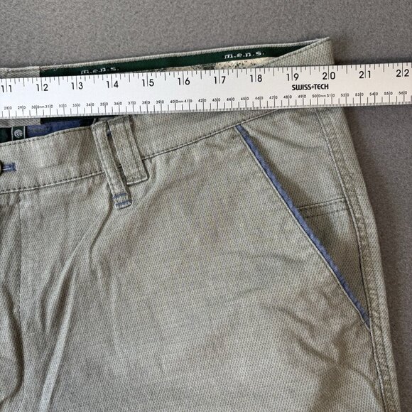 M.E.N.S Heinecke Klaproth Pants Mens 40 Green Modern Fit Outdoor Preppy Classic - Picture 5 of 16
